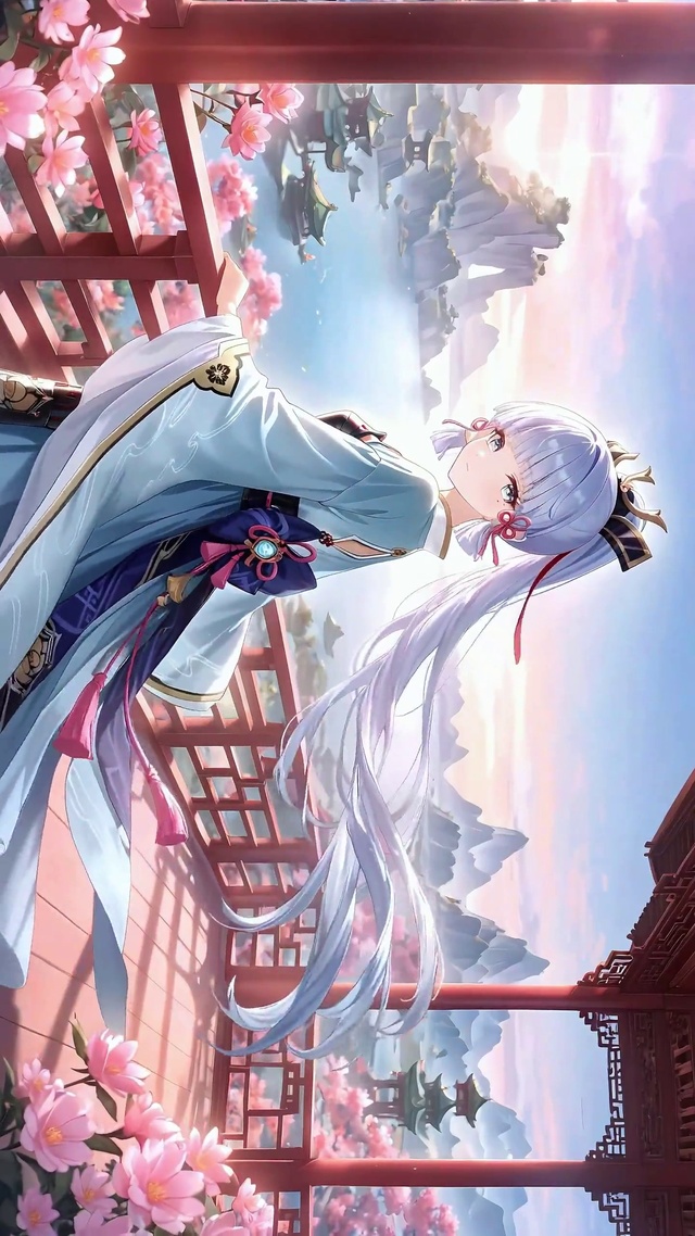神里绫华丨高阁眺海丨