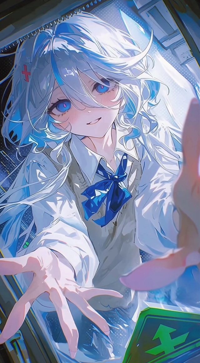 隔屏遇见