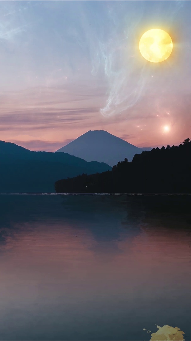唯美夕阳