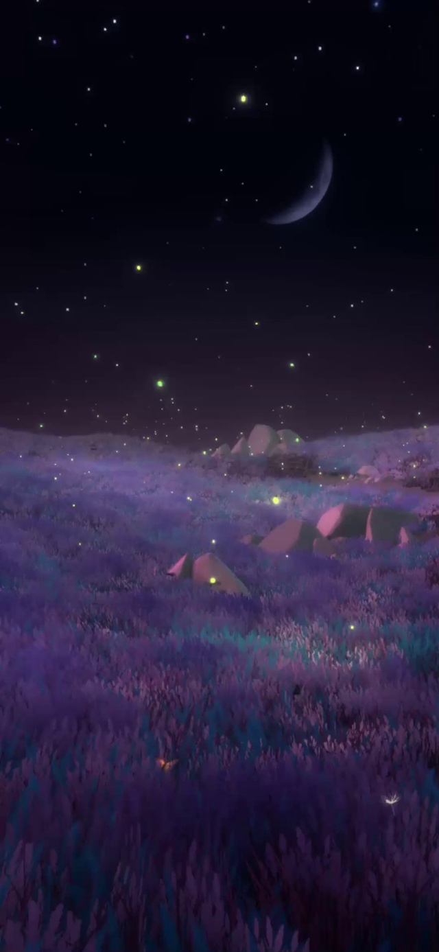 梦幻星空治愈系风景