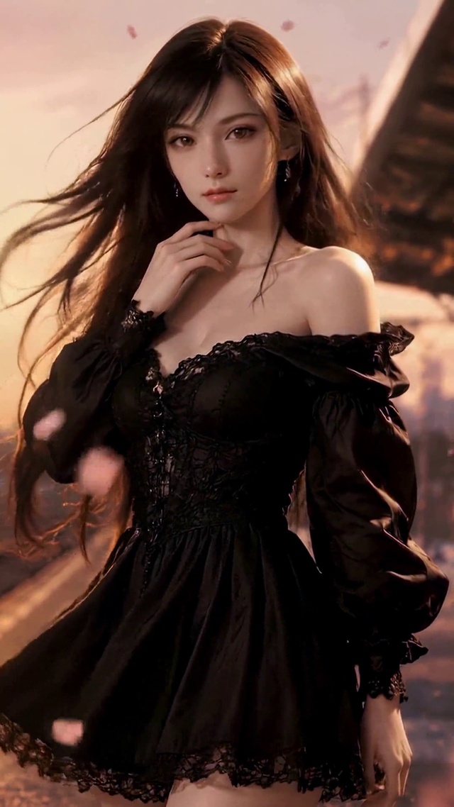 樱花站台少女