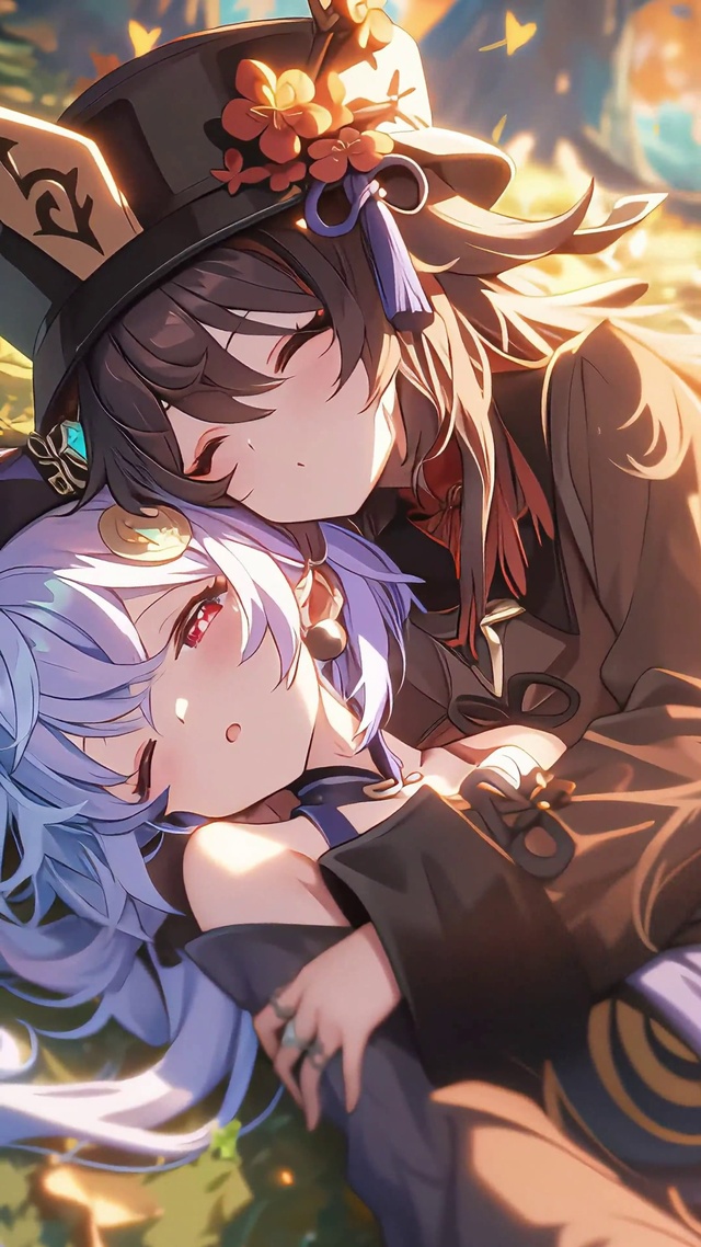 雪墨壁纸丨胡桃七七丨惬意午后丨