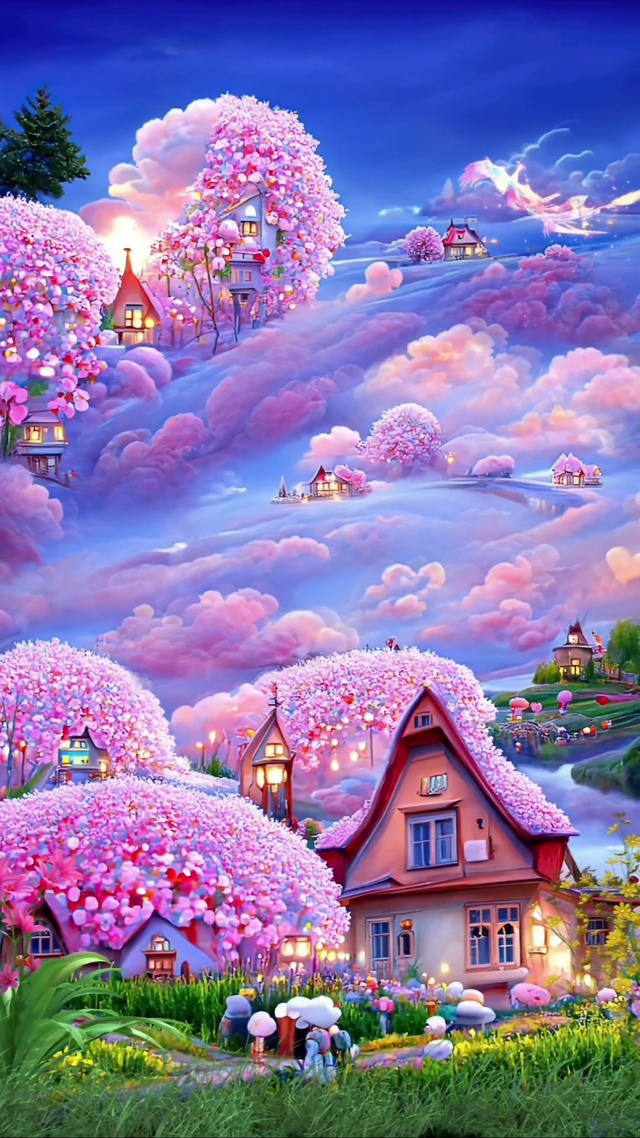 童话城堡(风景手机动态壁纸) - 风景手机壁纸下载 - 元气壁纸