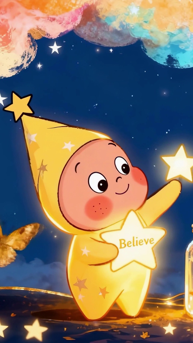 彩云许愿瓶星星人