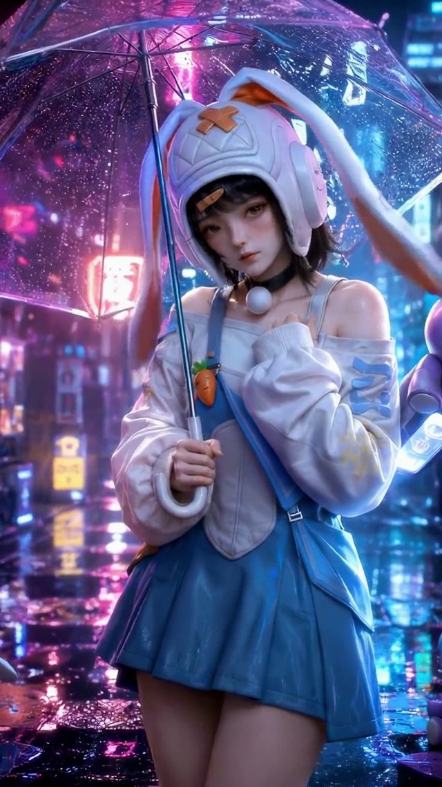 伞下的赛博兔子-赛卡卡