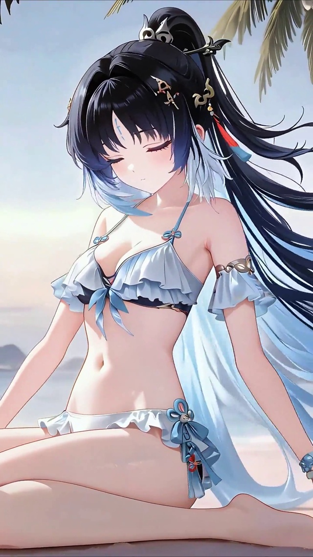 秧秧丨夏日沙滩丨