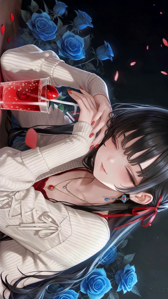 蓝玫瑰少女