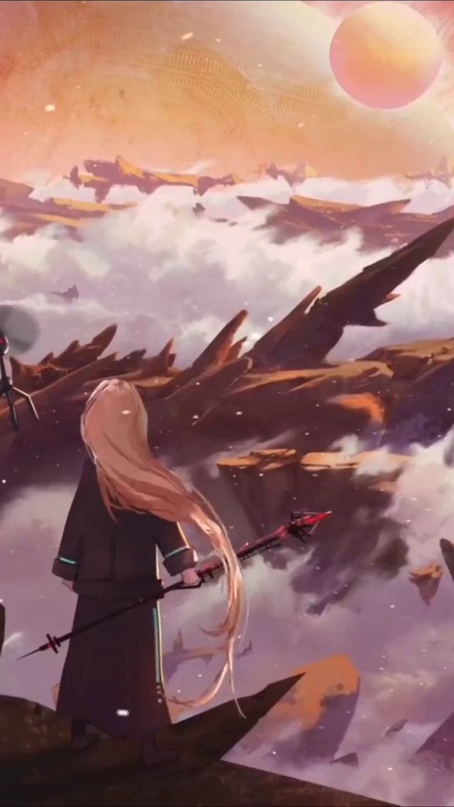 科幻星球的少女