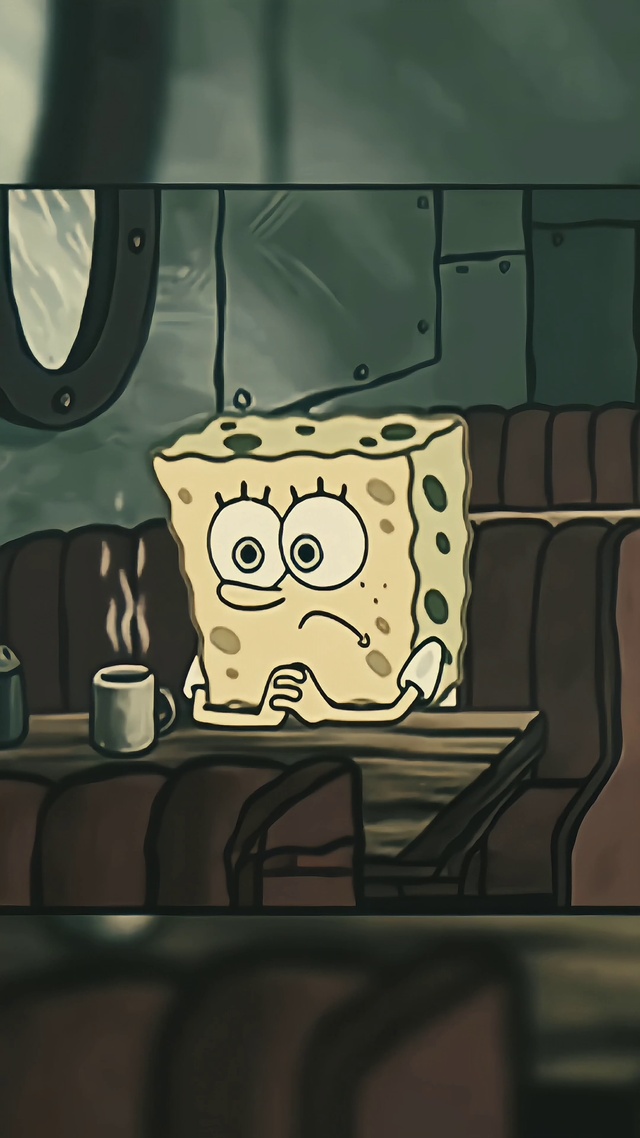 海绵宝宝4k像素风壁纸