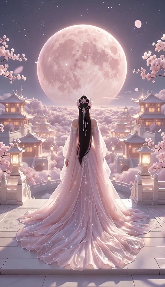 月下仙宫漫步