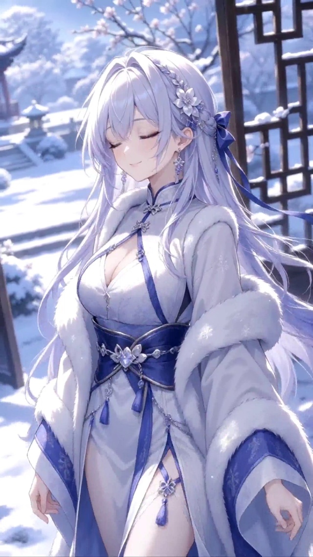 雪中绯雪