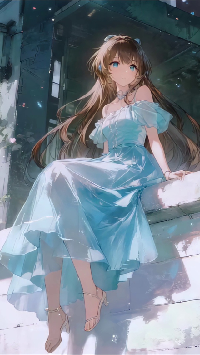 二次元插画女孩