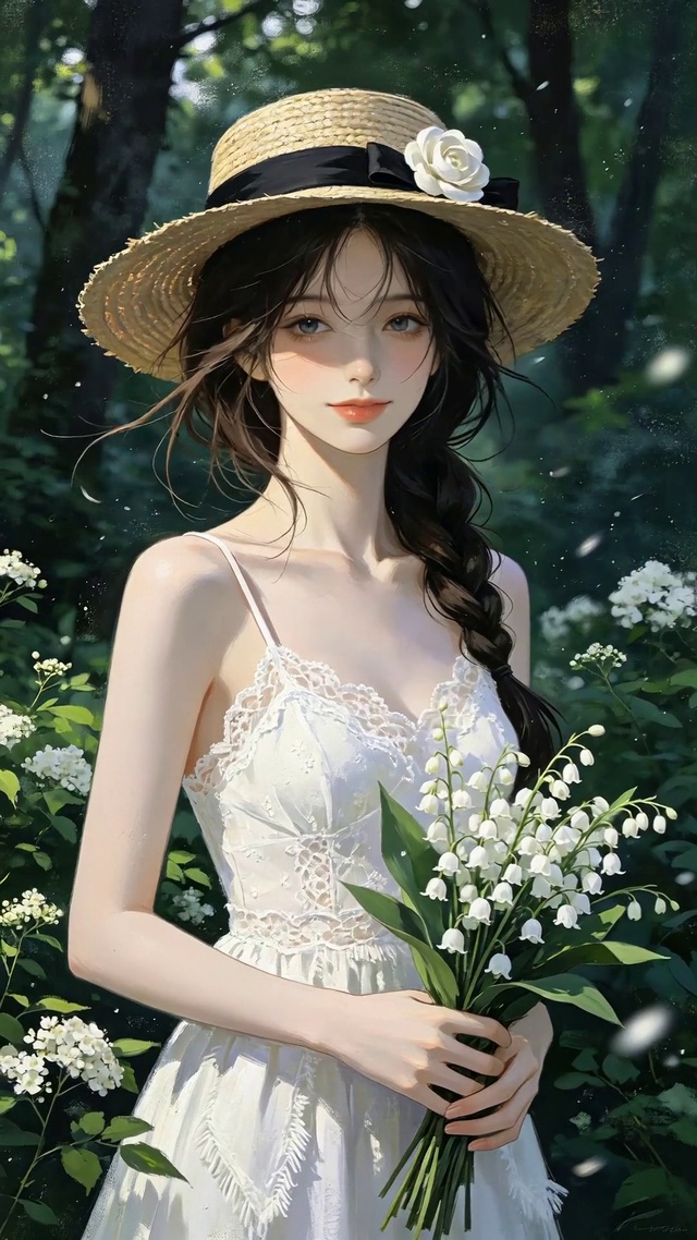 小清新美女