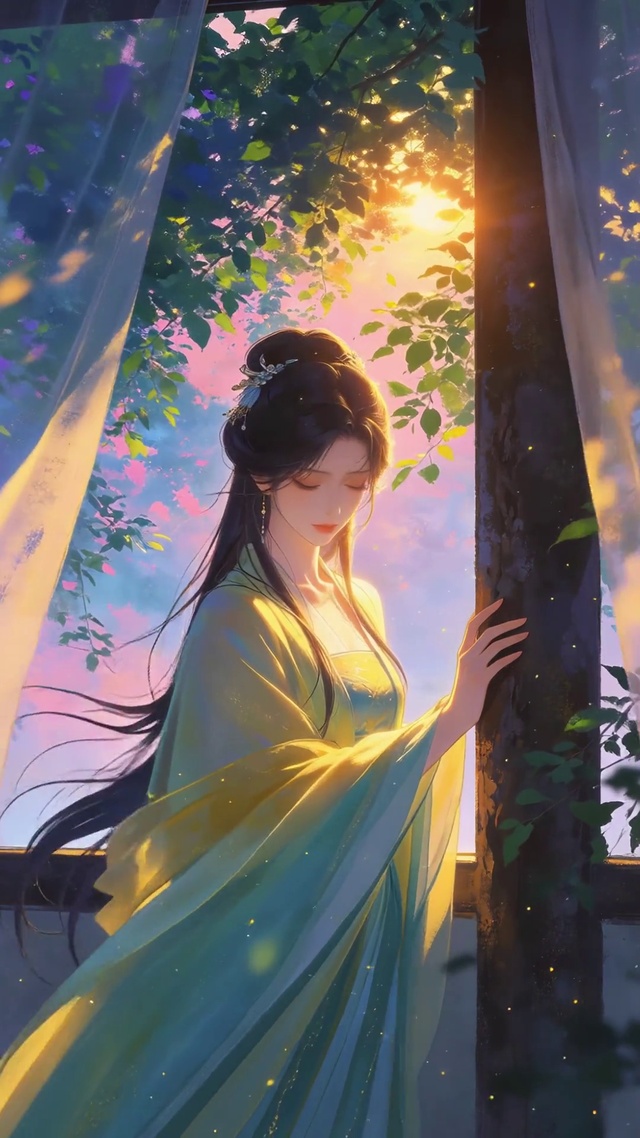 唯美古风美女