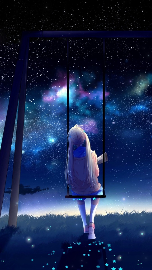 二次元｜星空秋千