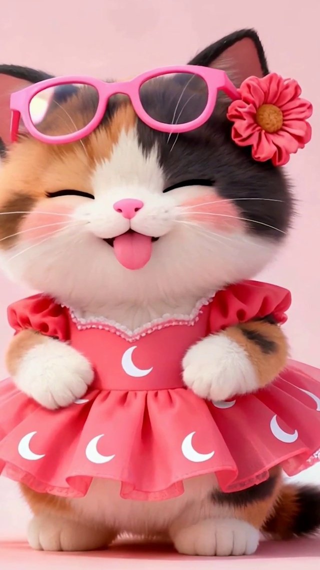 可爱小清新猫咪