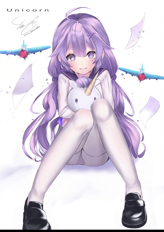 碧蓝航线独角兽壁纸
感谢原画师：寺月的授权
b站视频号：BV12E411A7rB