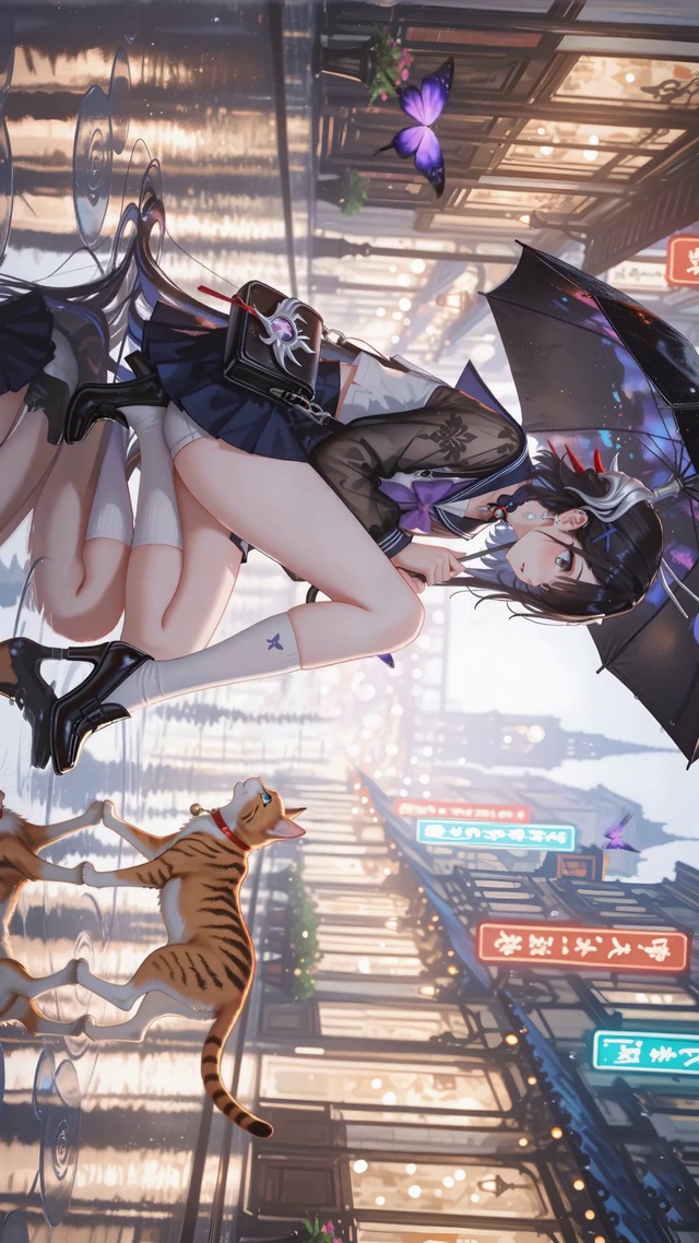 雨街邂逅