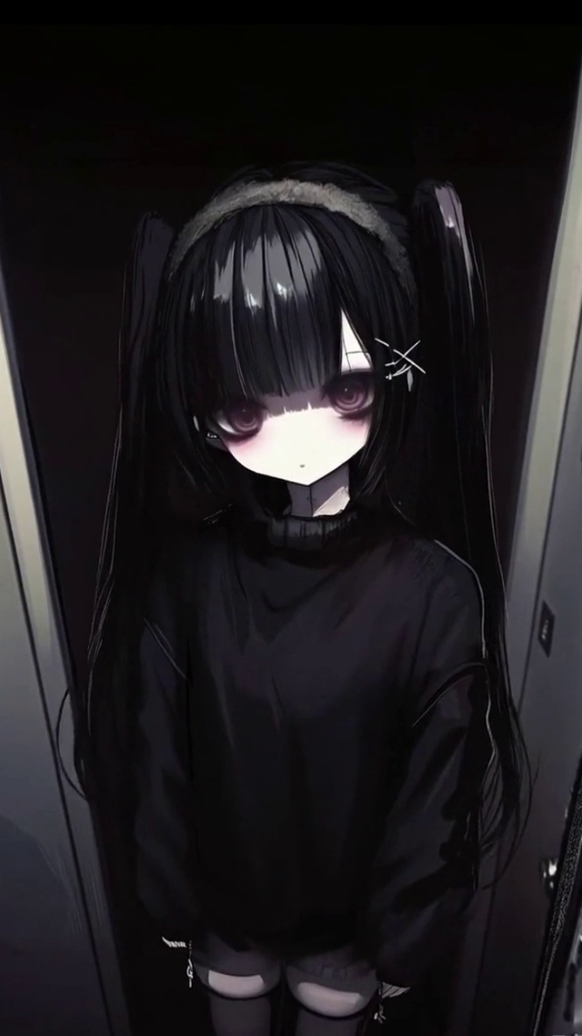 暗巷黑裙