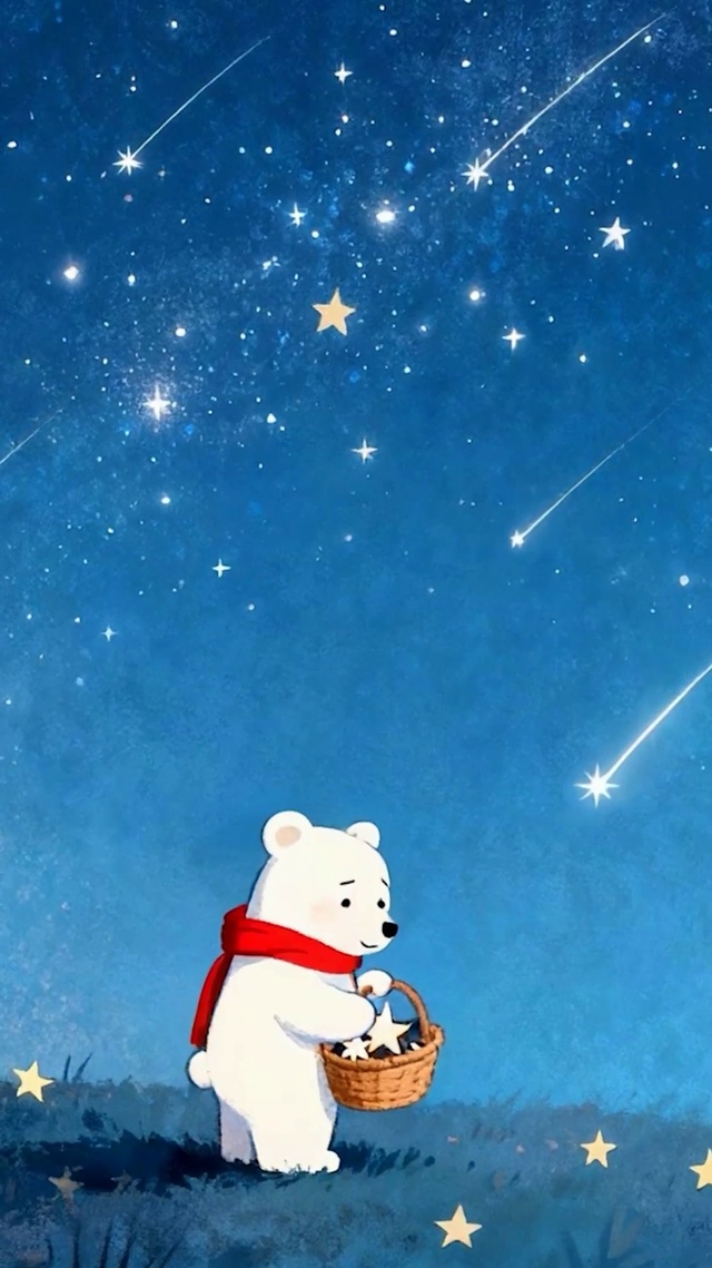夜景小熊