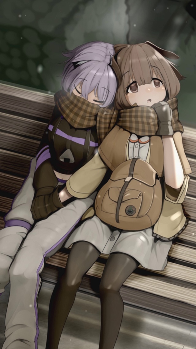 两个女孩