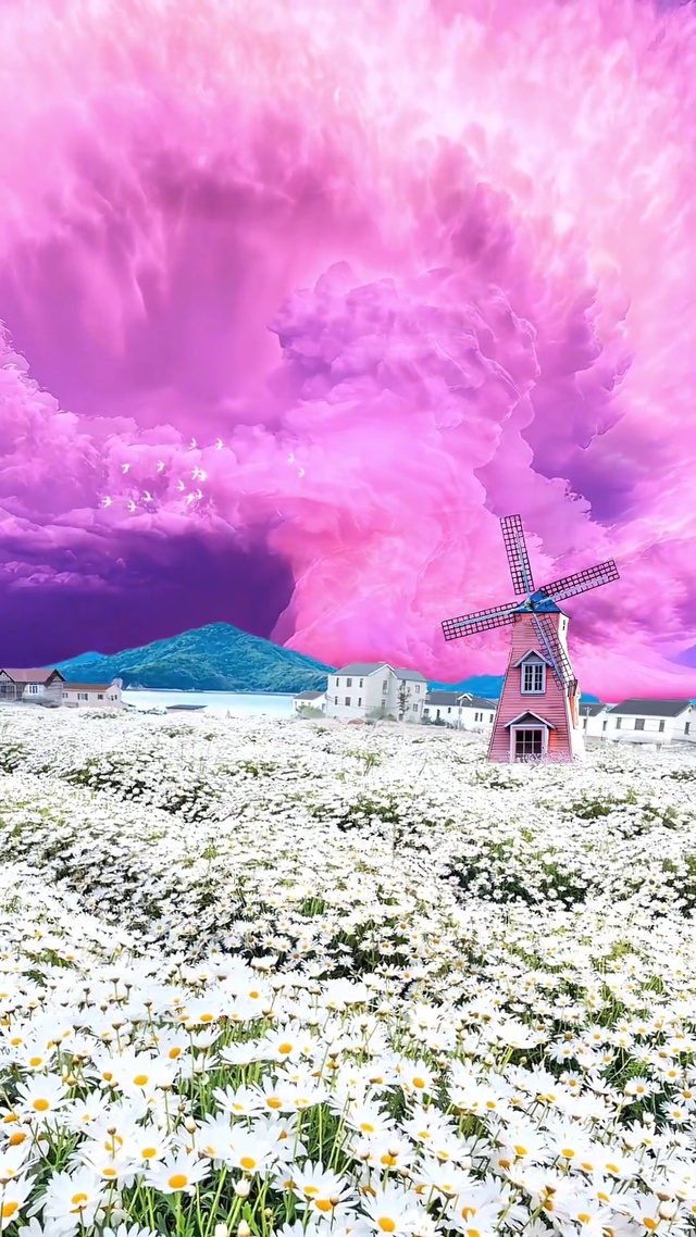 一起来看这浪漫花海