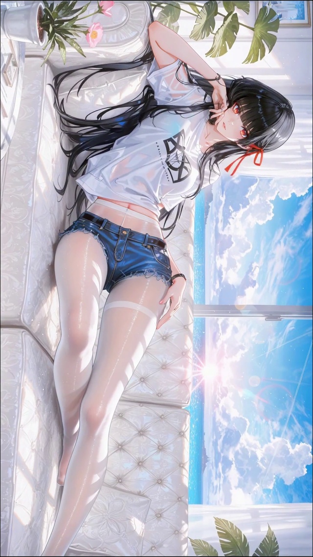 白丝居家纯欲少女千咲