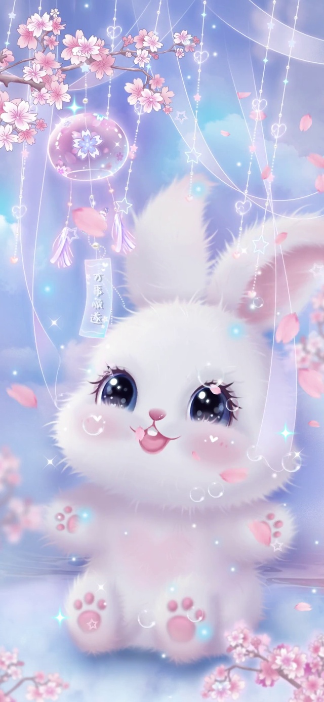 梦幻风铃兔