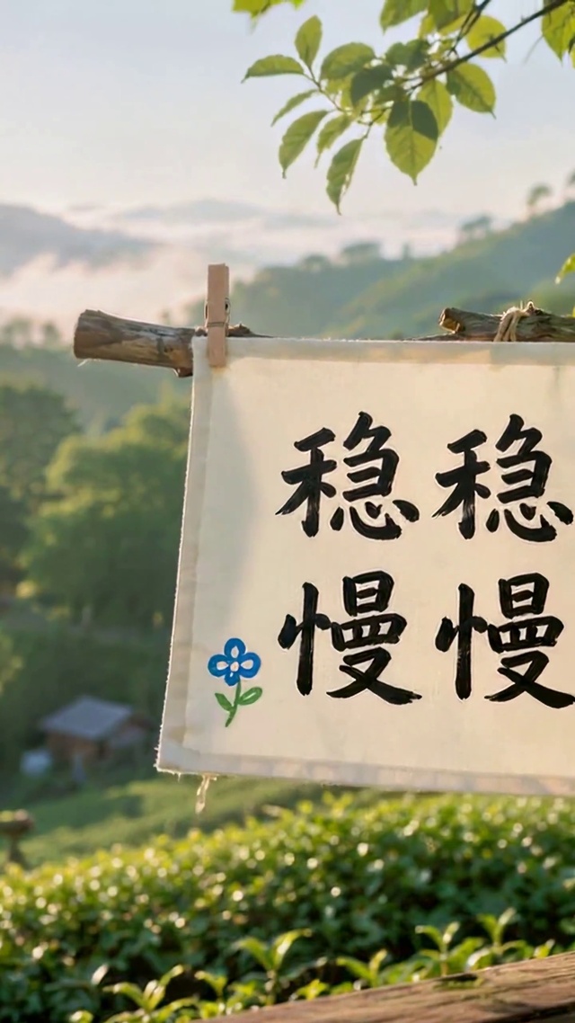 稳稳上班慢慢变强 治愈山野
