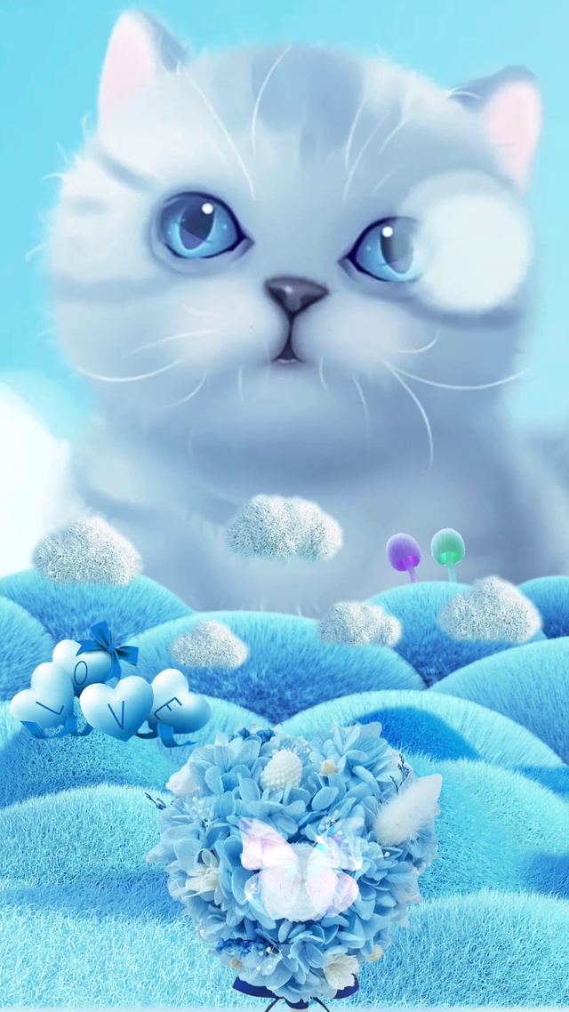 可爱小猫