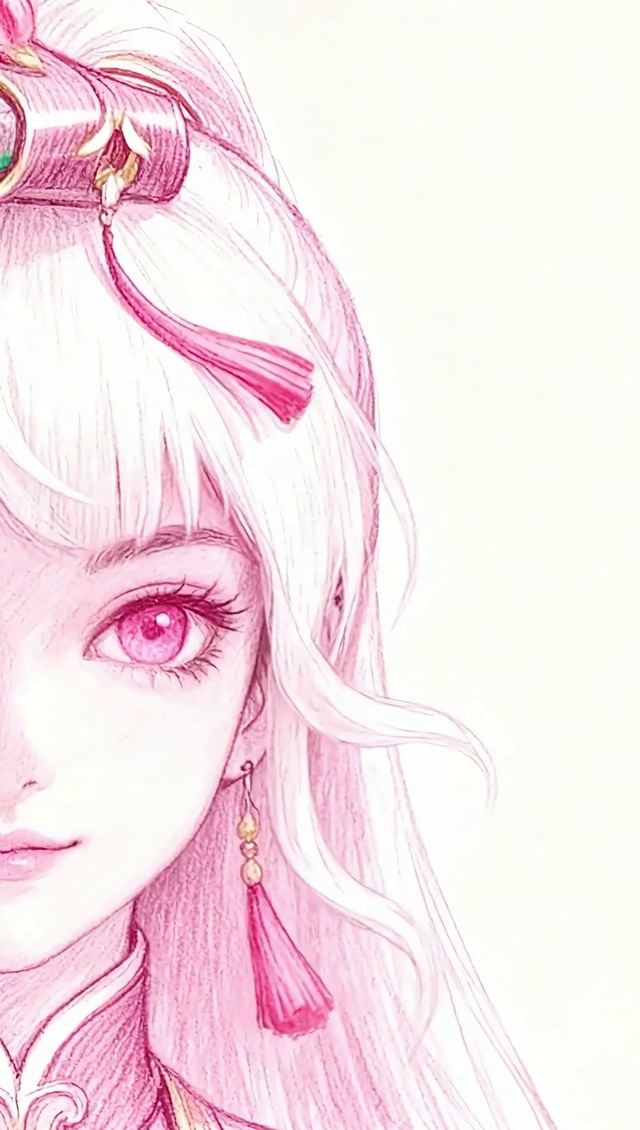 双生彩绘 云缨