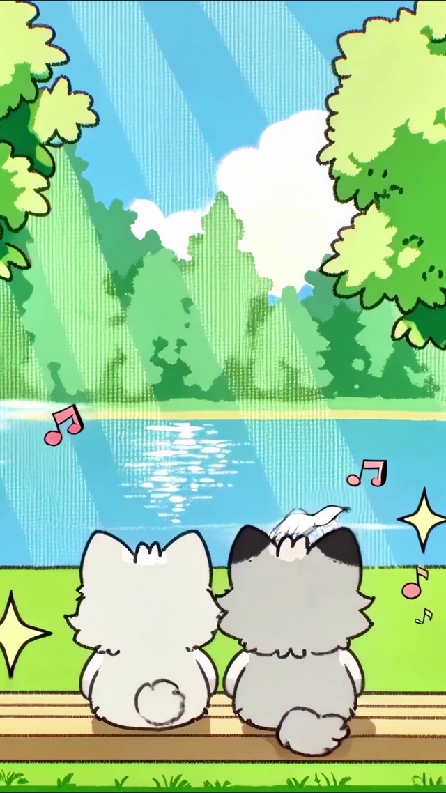 与你并肩，看遍晴日湖光