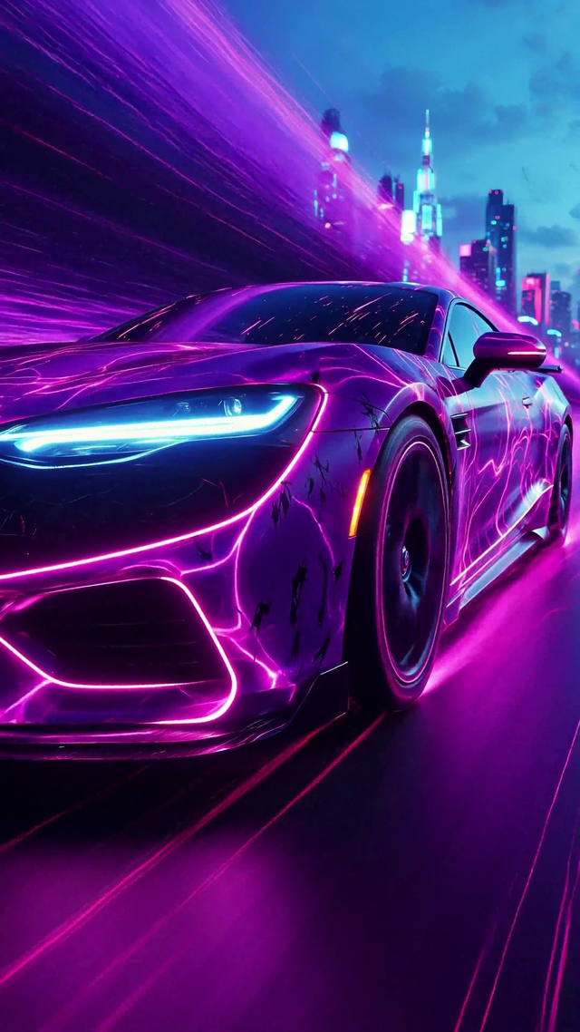 超跑の霓虹之影