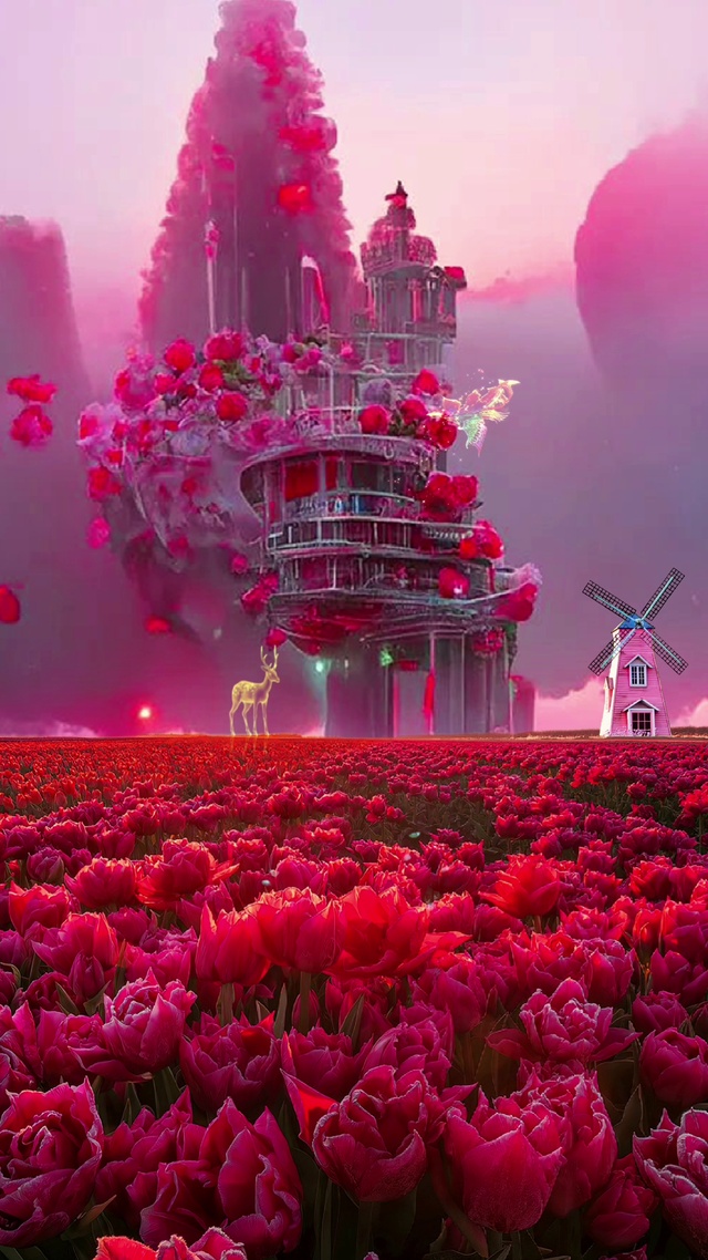 空中玫瑰城堡