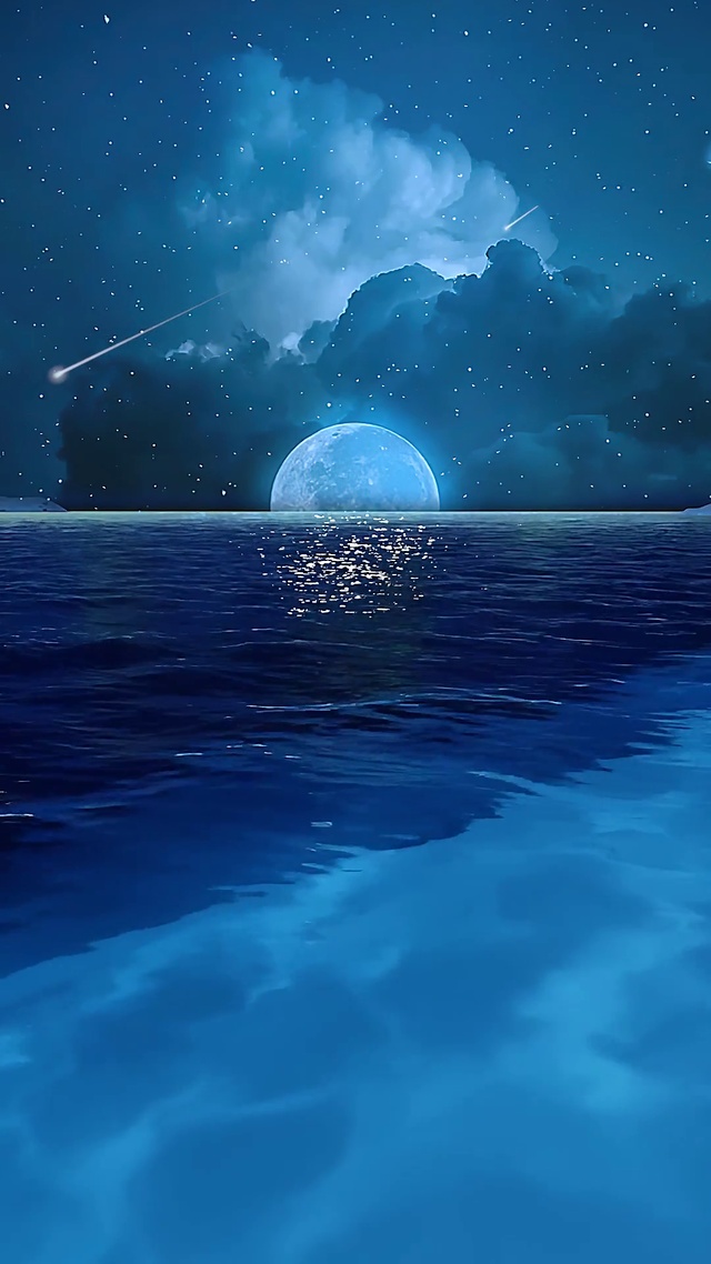 唯美海上明月