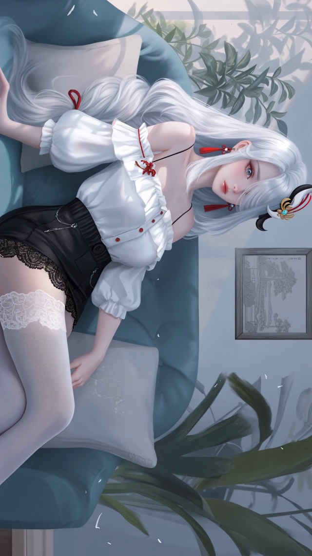居家少女申鹤