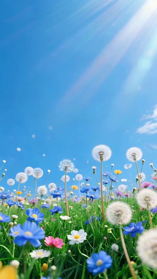 云下花飞