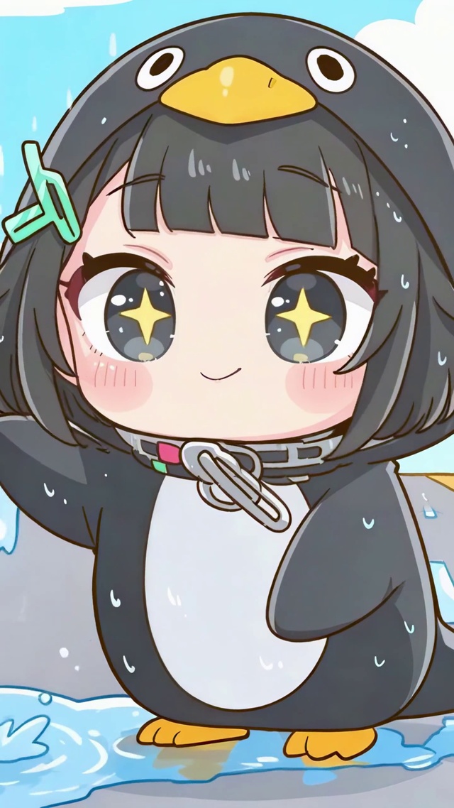 雨天企鹅崽