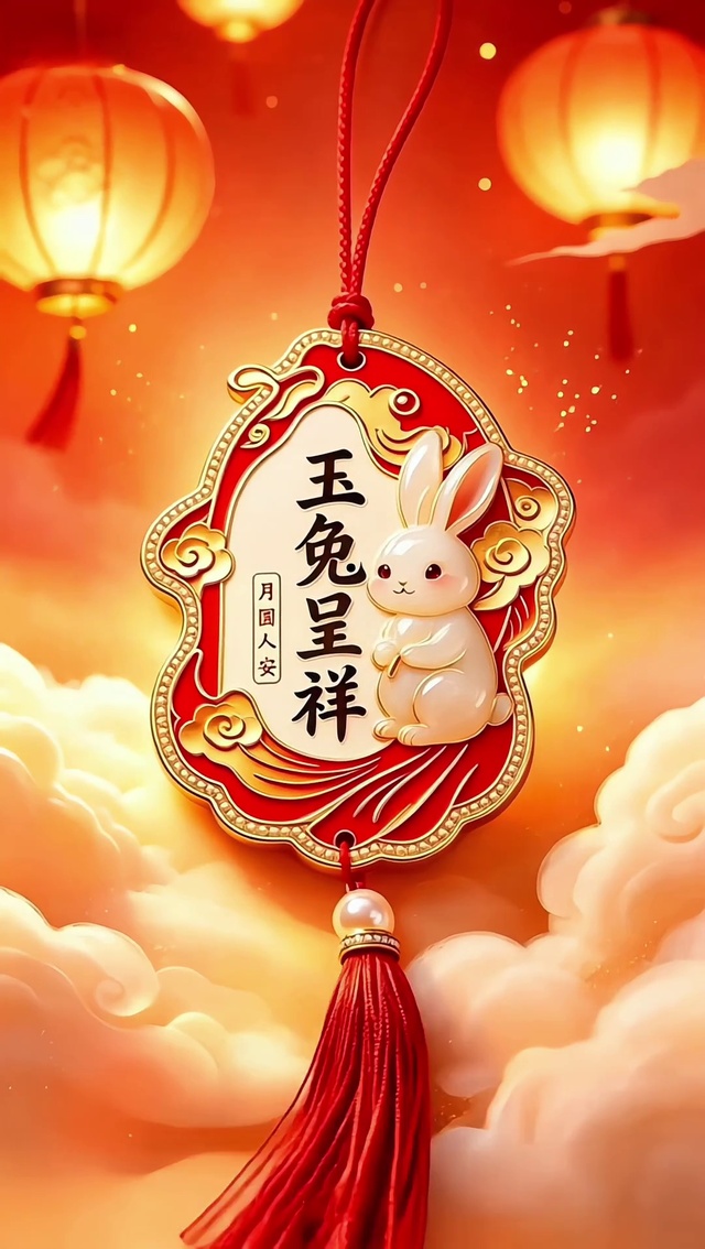 玉兔呈祥