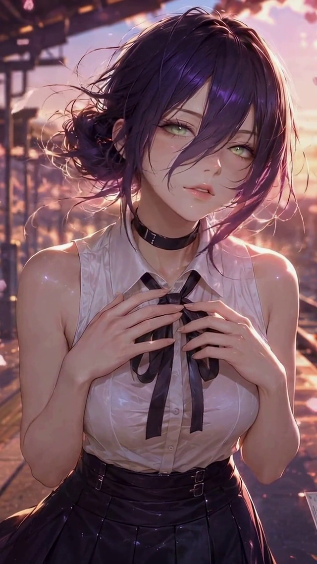樱落黄昏少女