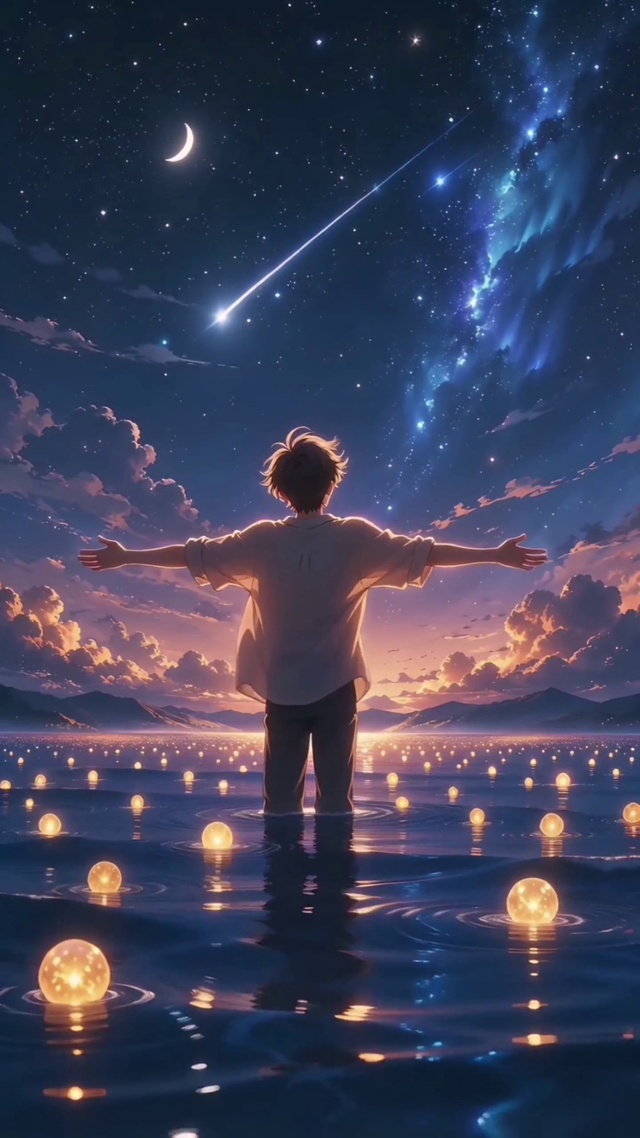 晚风星河