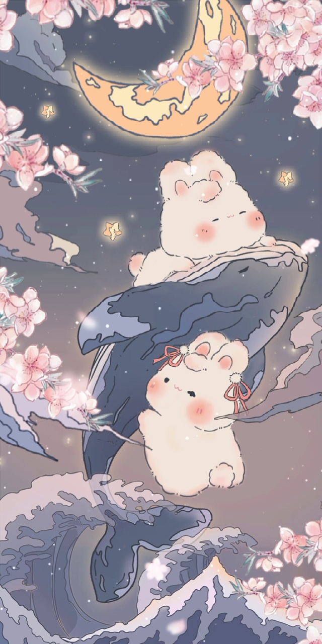 与鲸相拥
