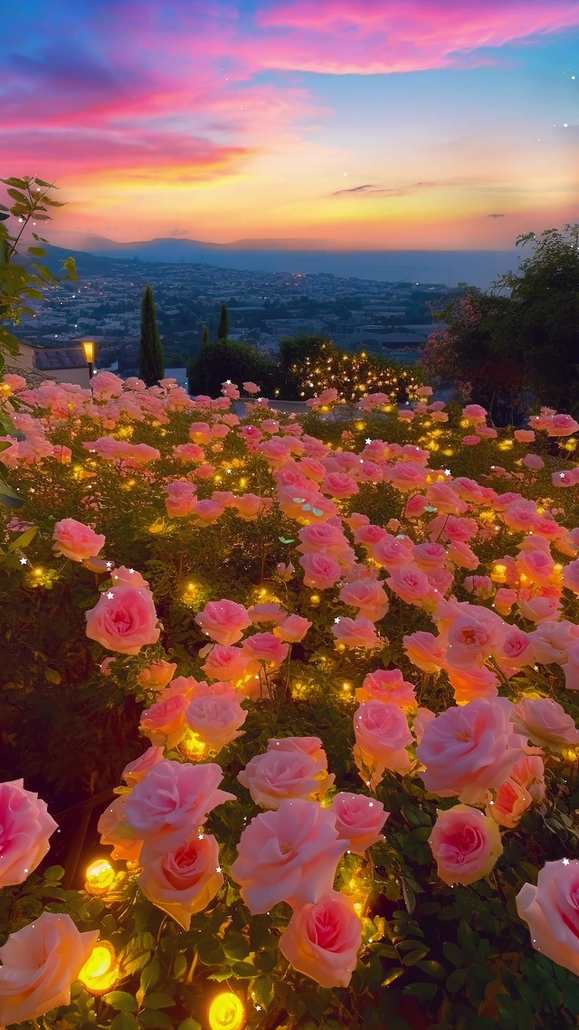 玫瑰花海