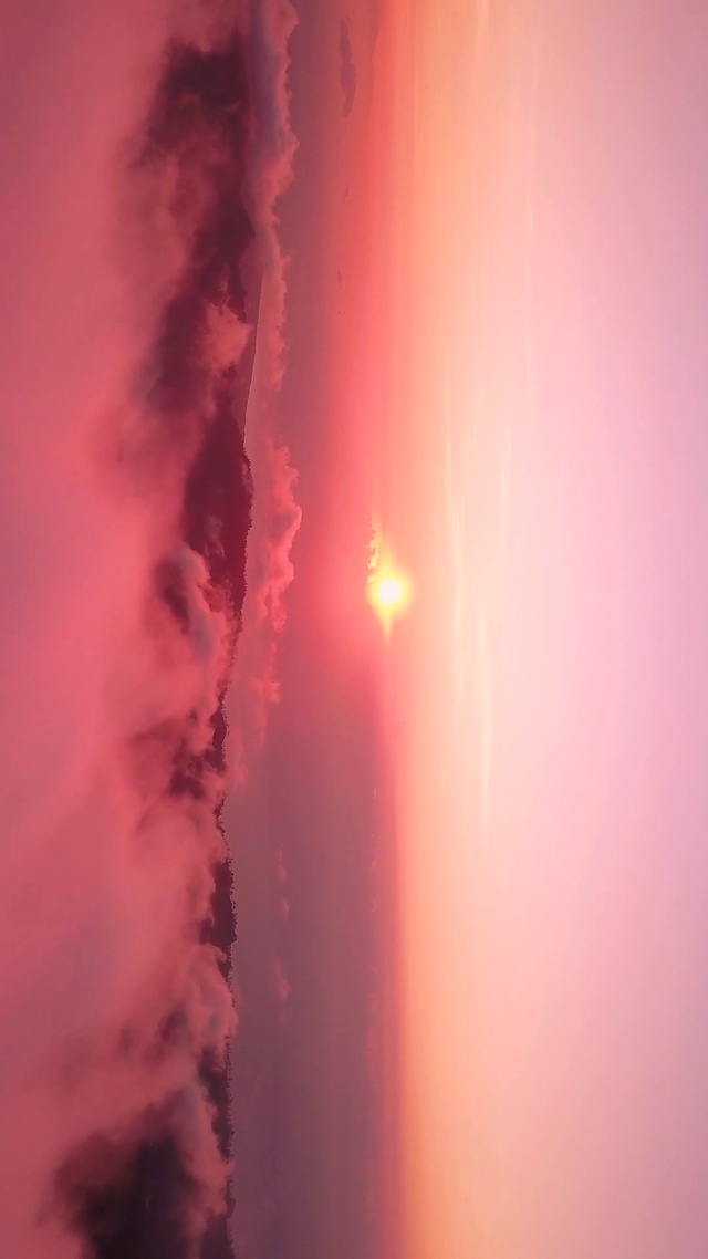 粉色天空