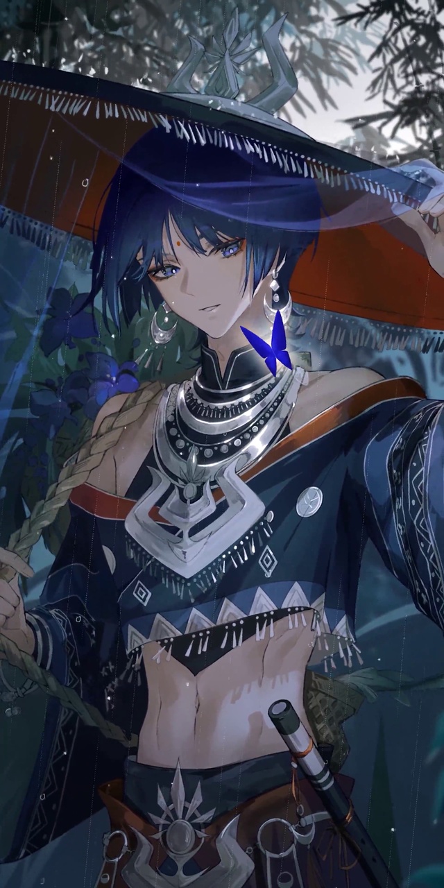 散兵-惜蝶-画师：Aoma