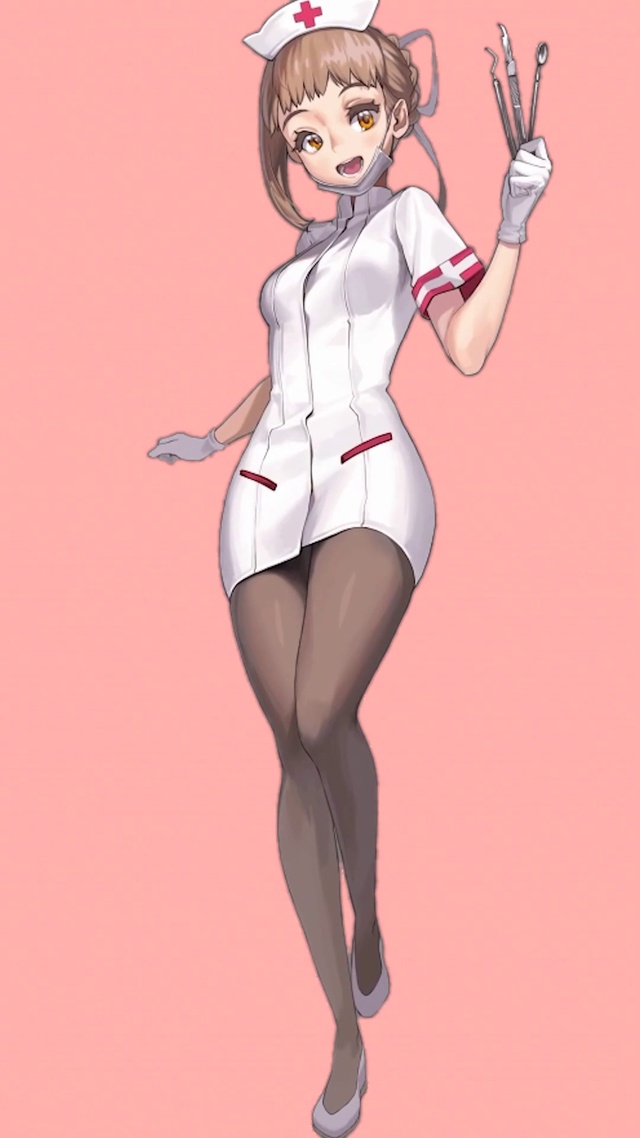 卡通黑丝美女