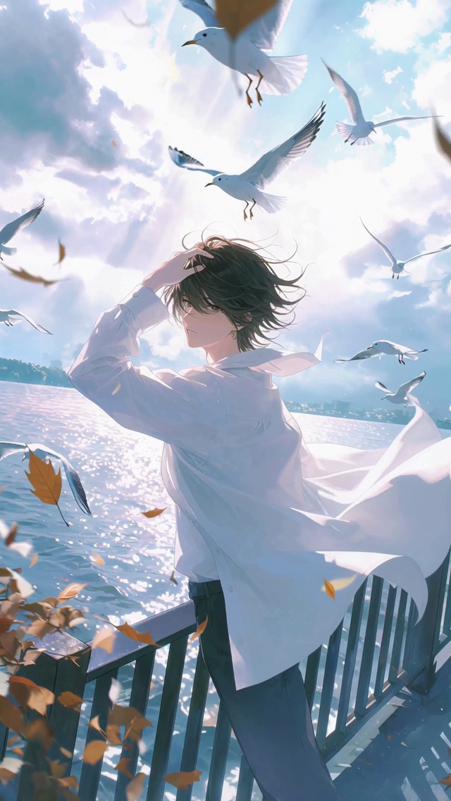 海边少年