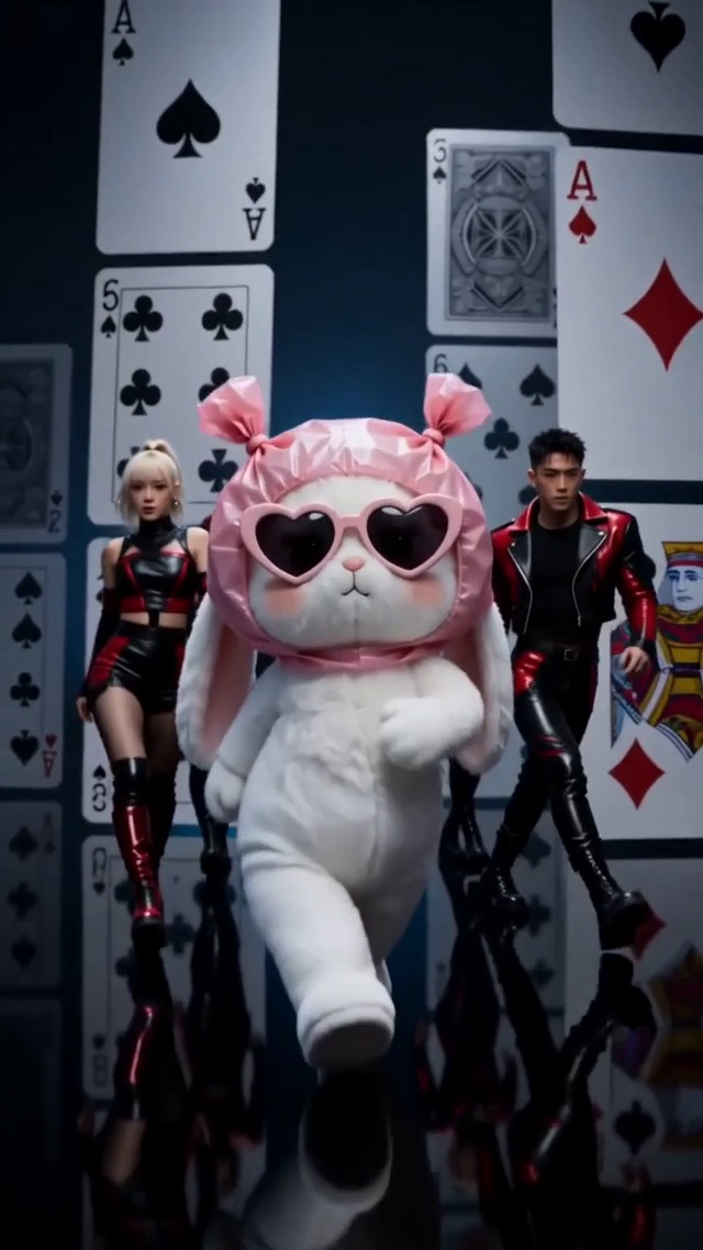粉小兔舞台