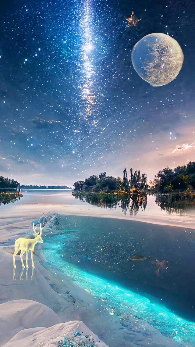 蓝色星空