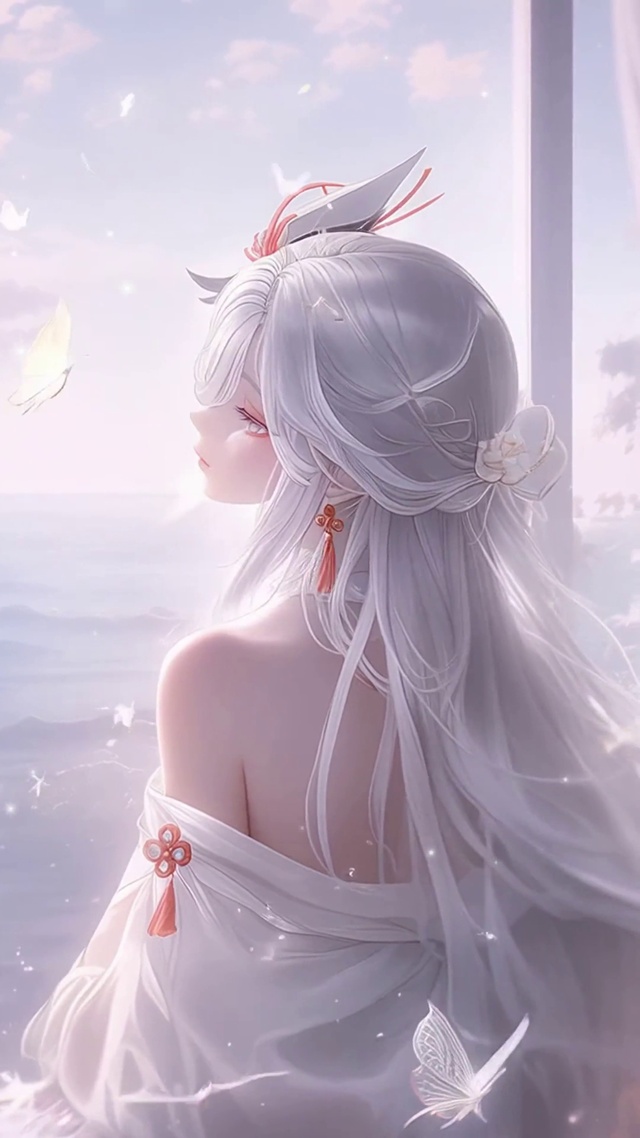 申鹤丨羽裳凝眸丨